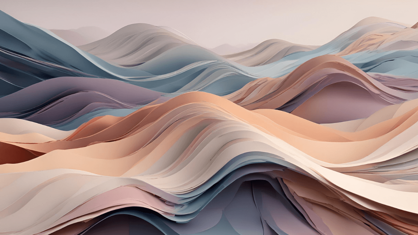 18 Images of paper waves