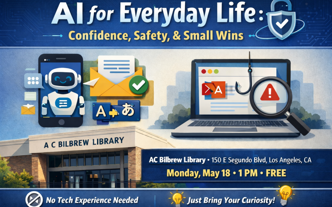 AI in Everyday Life — at AC Bilbrew Library