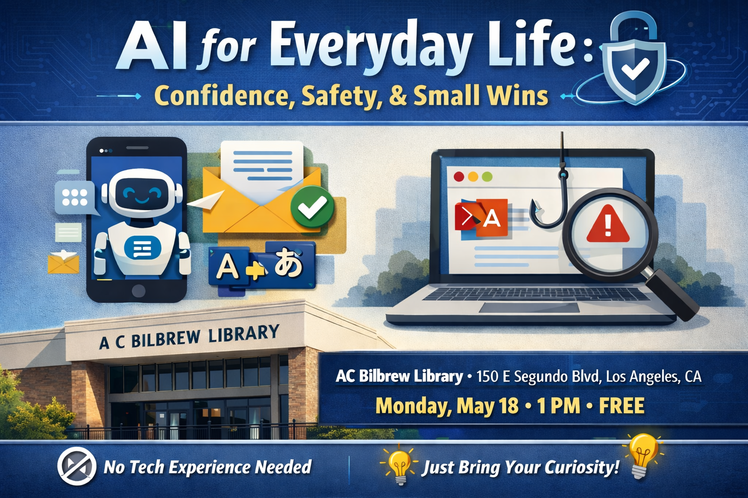 AC Bilbrew Library Event May 2026