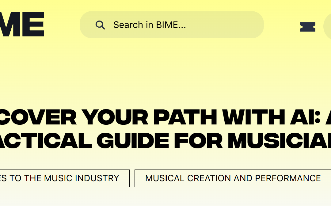 A Practical AI Guide for Musicians — at BIME 2025